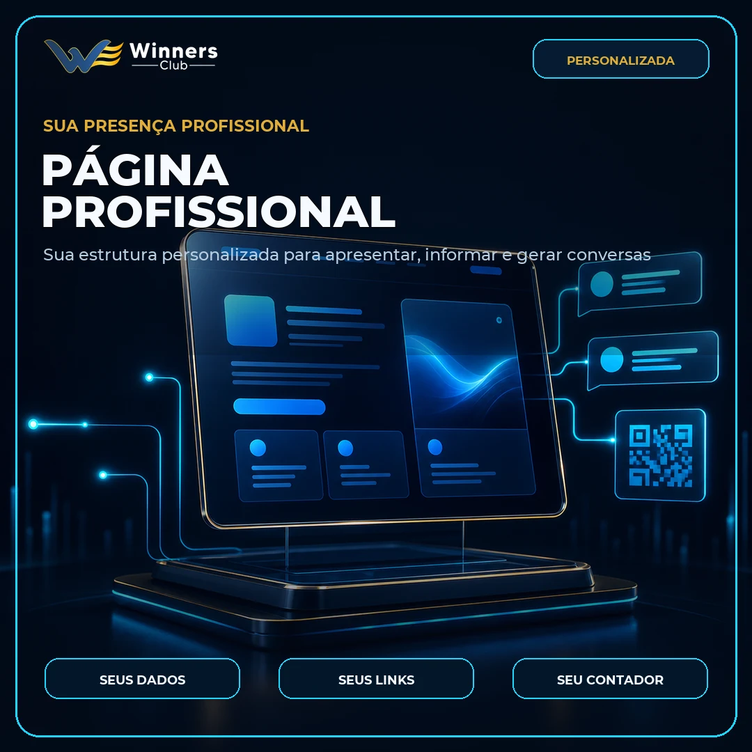 Página Profissional